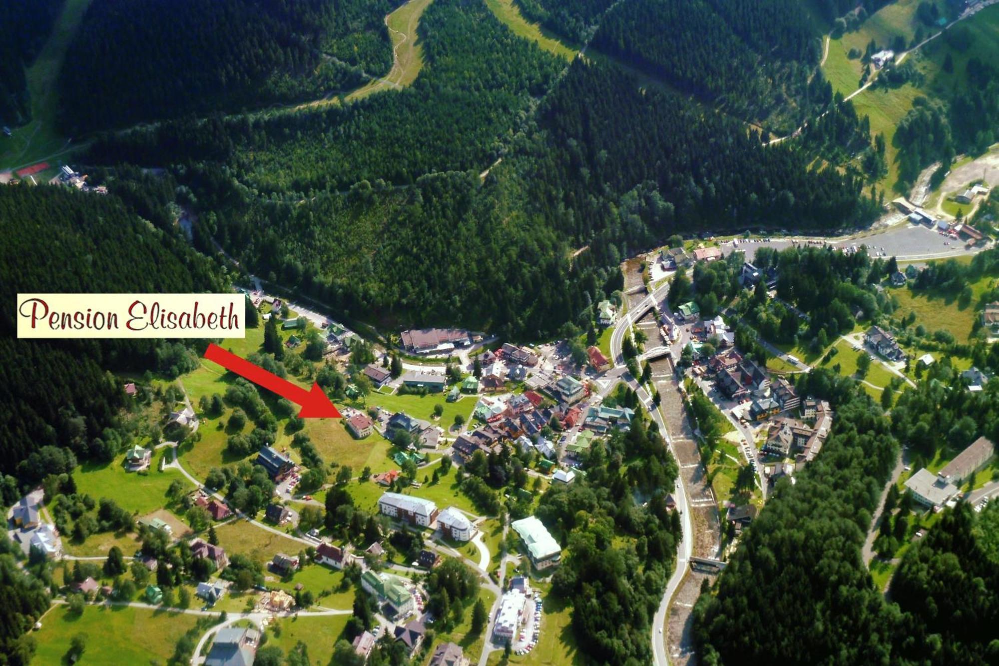 Elisabeth Pension Špindlerŭv Mlýn Eksteriør bilde